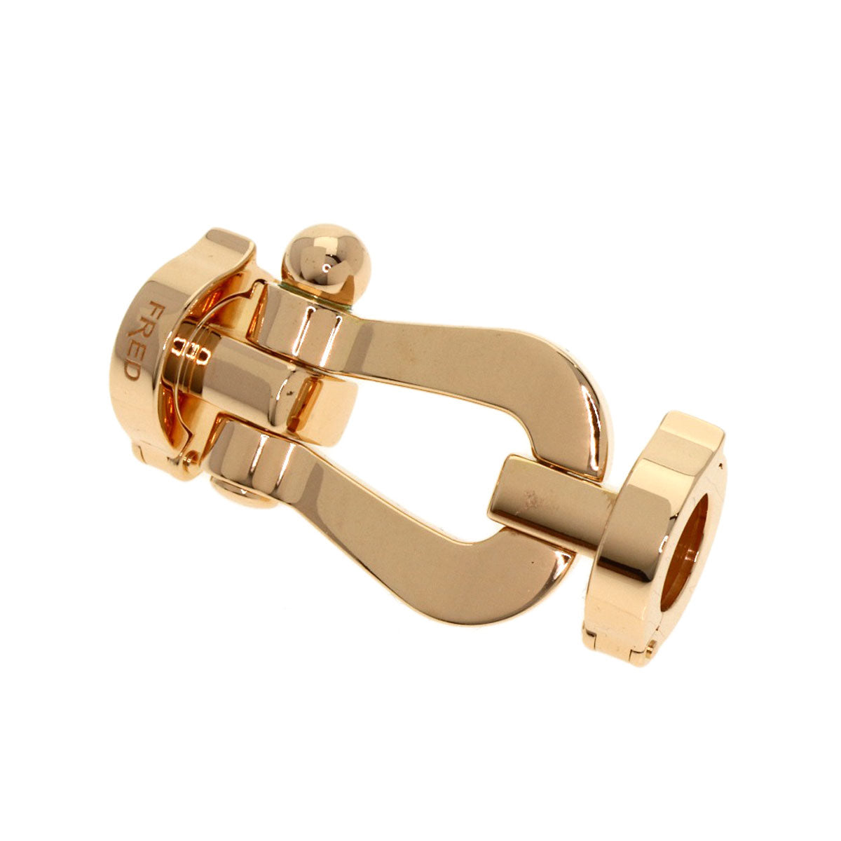 FRED Bracelet Force 10 Large Model Buckle Only K18 Pink Gold