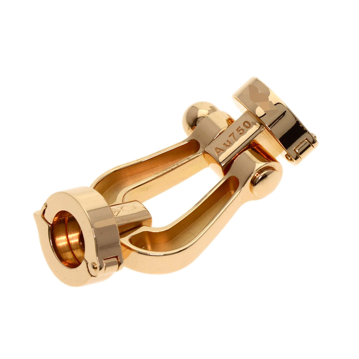 フレッド フォース10 ラージモデル バックルのみ ブレスレット K18ピンクゴールド レディース 【中古】【FRED】