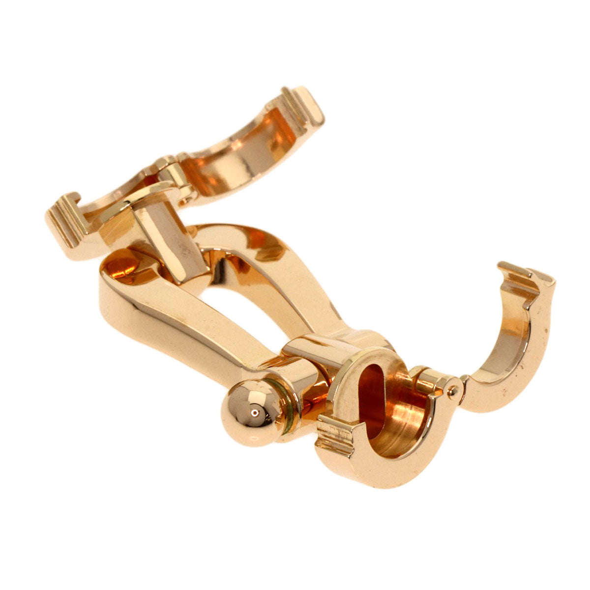 フレッド フォース10 ラージモデル バックルのみ ブレスレット K18ピンクゴールド レディース 【中古】【FRED】