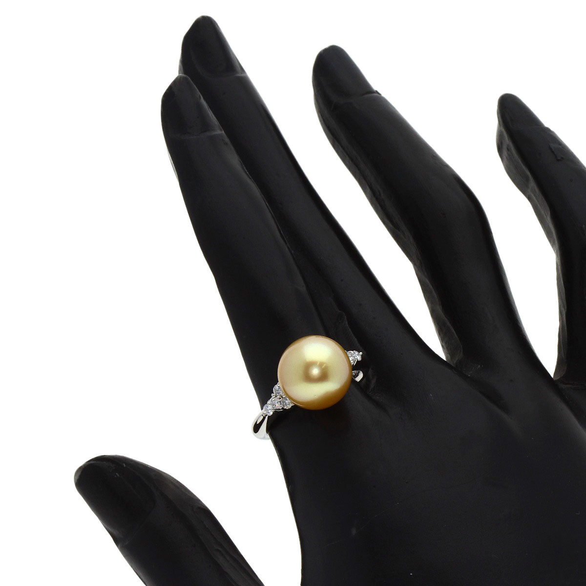 MIKIMOTO South SeaPearl Pearl Ring Platinum PT900 Ladies [Used]