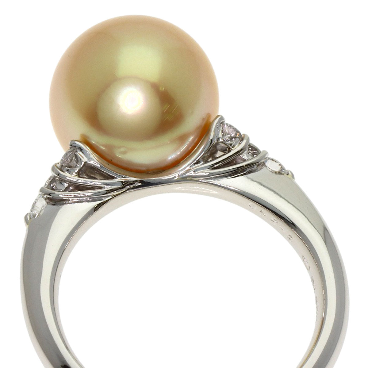 MIKIMOTO South SeaPearl Pearl Ring Platinum PT900 Ladies [Used]