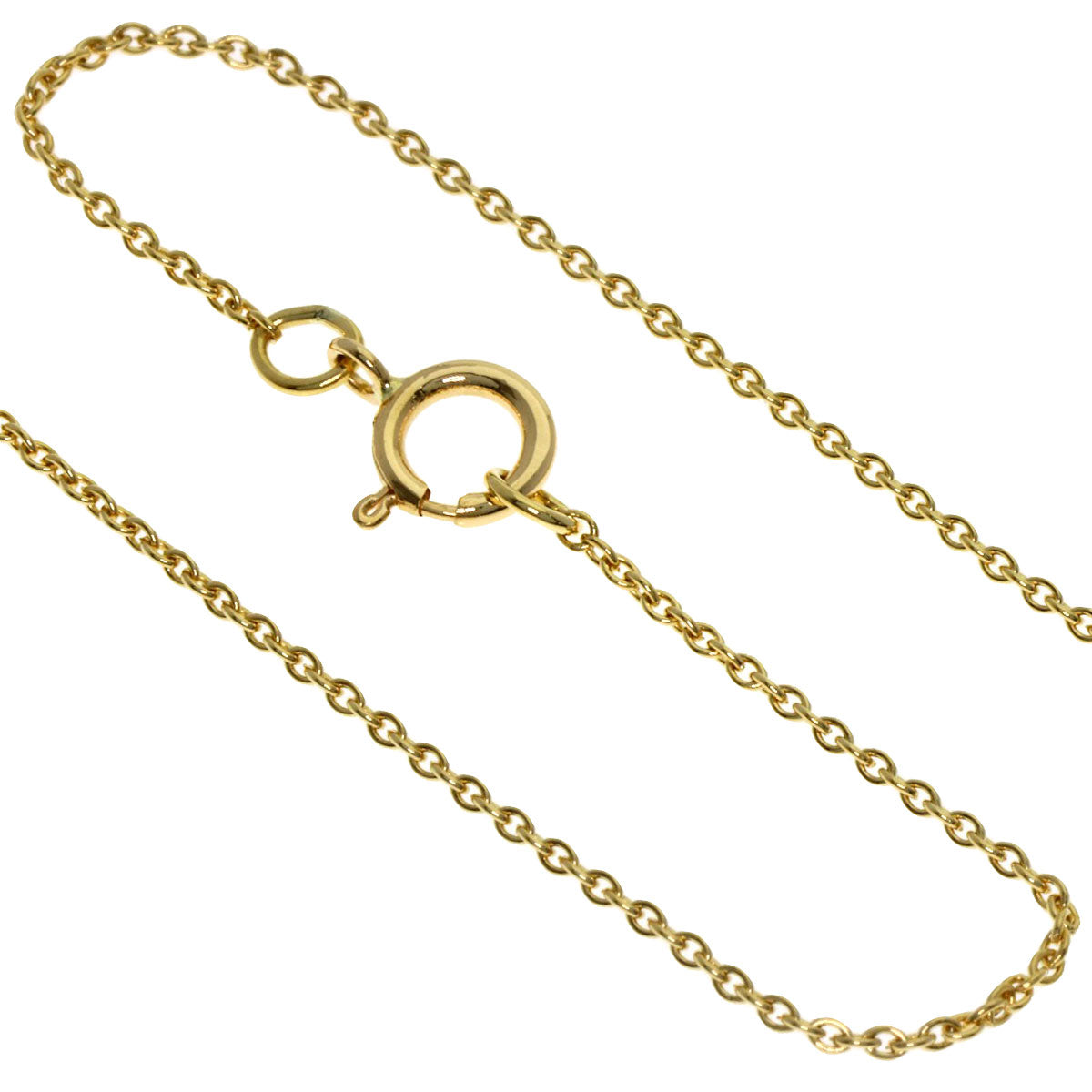 TIFFANY&Co. Three heart Necklace K18 Yellow Gold Ladies [Used]