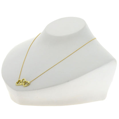 TIFFANY&Co. Three heart Necklace K18 Yellow Gold Ladies [Used]