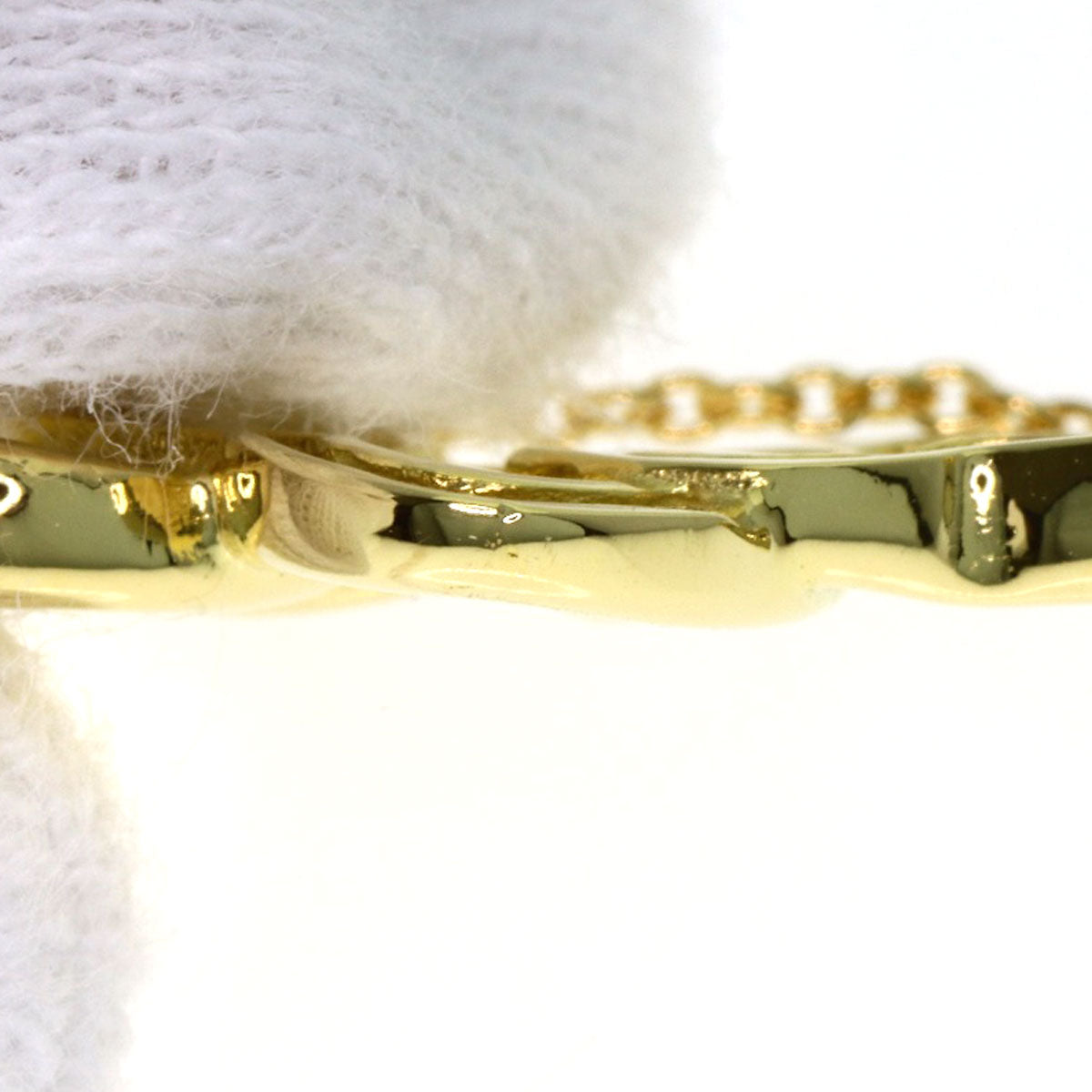 TIFFANY&Co. Three heart Necklace K18 Yellow Gold Ladies [Used]