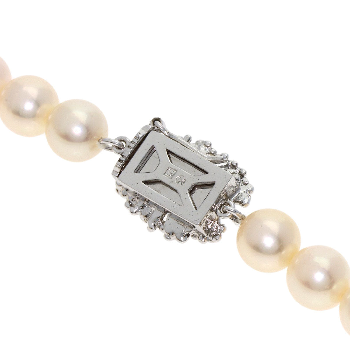 タサキ パール 真珠 ネックレス シルバー レディース 【中古】【TASAKI】