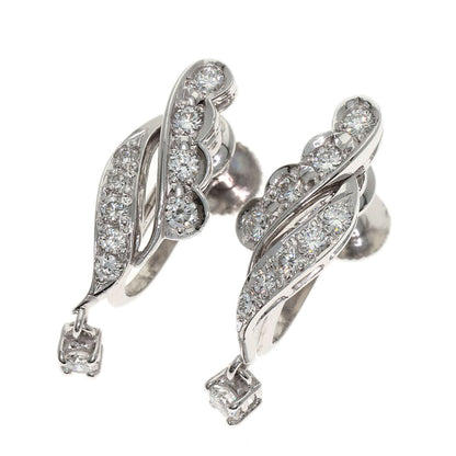 POLA Diamond Earring Platinum PT900 K14WGLadies [Used]