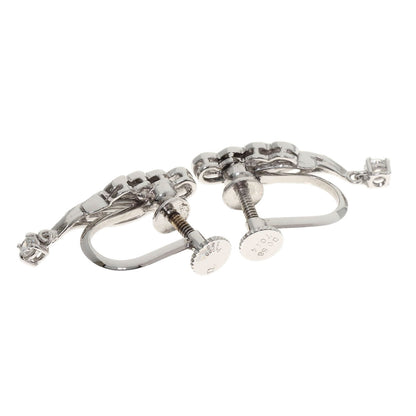 POLA Diamond Earring Platinum PT900 K14WGLadies [Used]