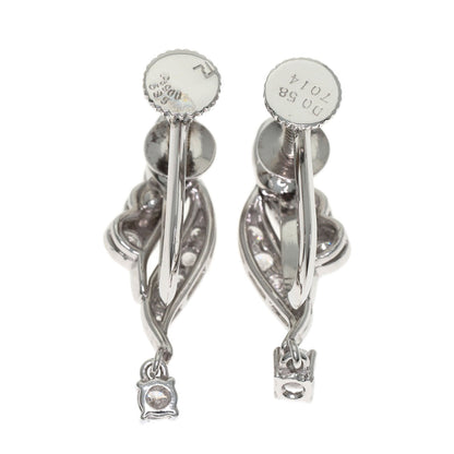 POLA Diamond Earring Platinum PT900 K14WGLadies [Used]