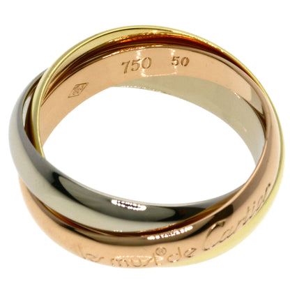CARTIER Trinity #50 Ring K18 Yellow Gold K18 White GoldLadies [Used]