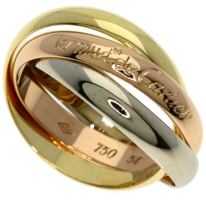 CARTIER Trinity #54 Ring K18 Yellow Gold K18 White GoldLadies [Used]