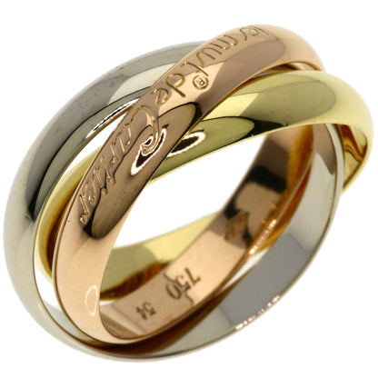 CARTIER Trinity #54 Ring K18 Yellow Gold K18 White GoldLadies [Used]
