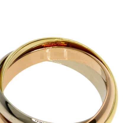 CARTIER Trinity #54 Ring K18 Yellow Gold K18 White GoldLadies [Used]