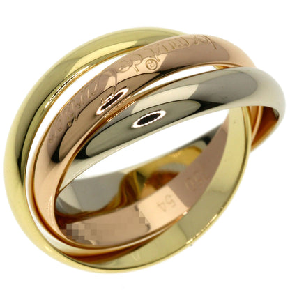 CARTIER Trinity #54 Ring K18 Yellow Gold K18 White GoldLadies [Used]