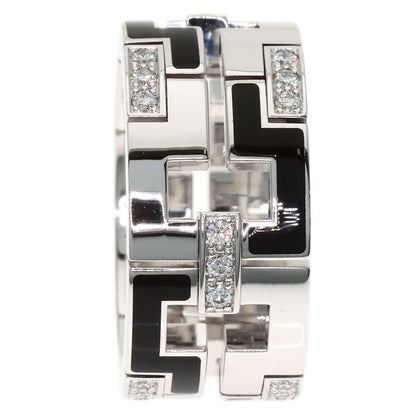 CARTIER Dragon Padlock Diamond #57 Ring K18 White Gold Ladies [Used]