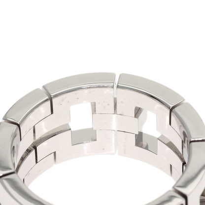 CARTIER Dragon Padlock Diamond #57 Ring K18 White Gold Ladies [Used]
