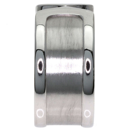 CARTIER C2 ring LM # 54 Ring K18 White Gold Ladies [Used]