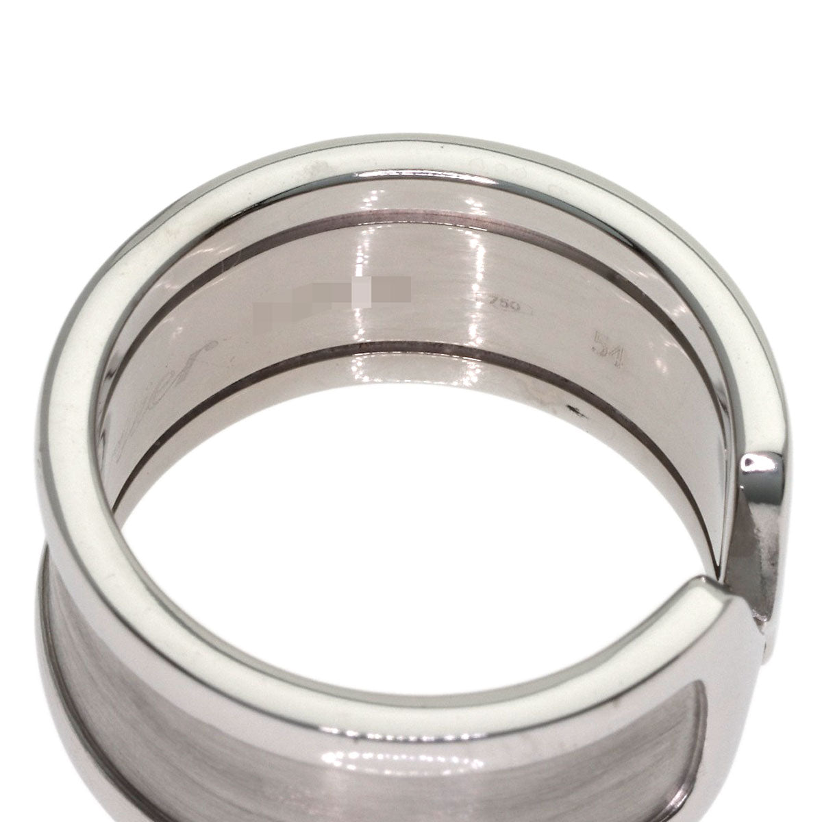 CARTIER C2 ring LM # 54 Ring K18 White Gold Ladies [Used]