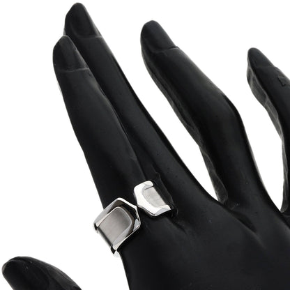CARTIER C2 ring LM # 54 Ring K18 White Gold Ladies [Used]