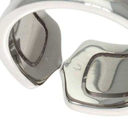 CARTIER C2 ring LM # 54 Ring K18 White Gold Ladies [Used]
