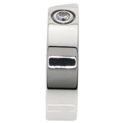 CARTIER Anniversary Diamond # 50 Ring K18 White Gold Ladies [Used]