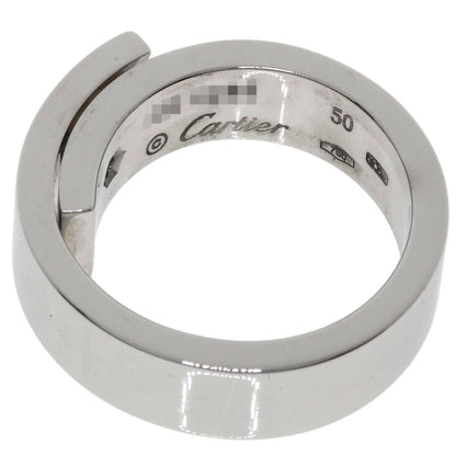 CARTIER Anniversary Diamond # 50 Ring K18 White Gold Ladies [Used]