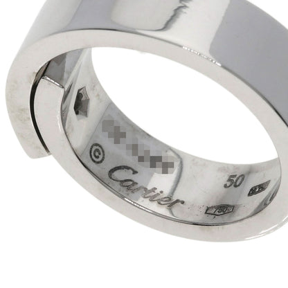 CARTIER Anniversary Diamond # 50 Ring K18 White Gold Ladies [Used]