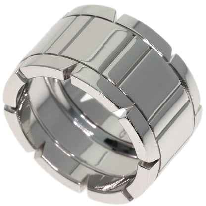 CARTIER Tank Française LM #51 Ring K18 White Gold Ladies [Used]