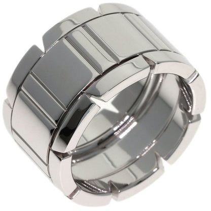 CARTIER Tank Française LM #51 Ring K18 White Gold Ladies [Used]
