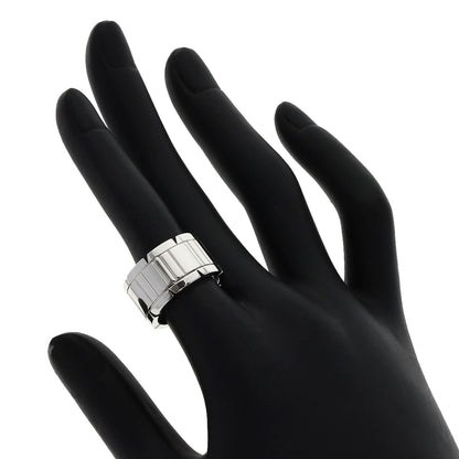 CARTIER Tank Française LM #51 Ring K18 White Gold Ladies [Used]