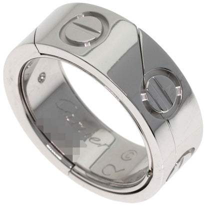 CARTIER Astro love ring #50 Ring K18 White Gold Ladies [Used]
