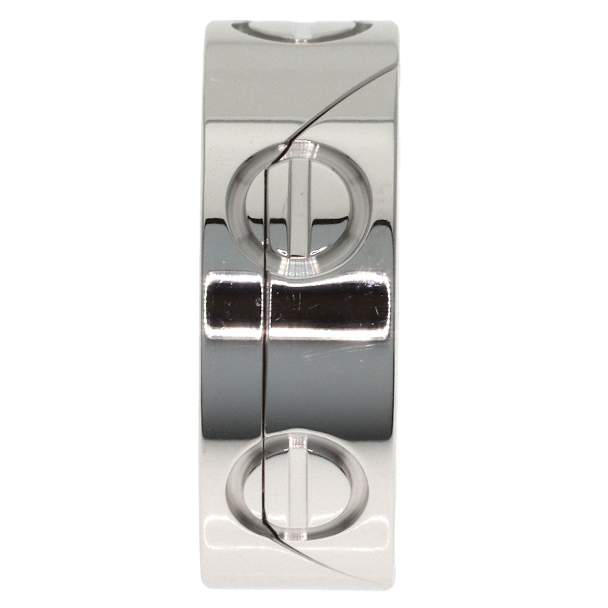 CARTIER Astro love ring #50 Ring K18 White Gold Ladies [Used]