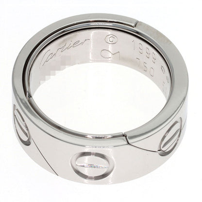 CARTIER Astro love ring #50 Ring K18 White Gold Ladies [Used]