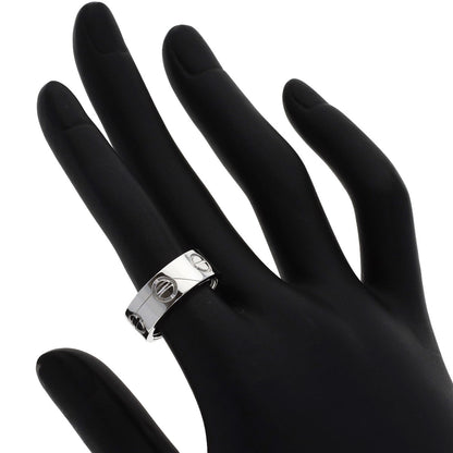 CARTIER Astro love ring #50 Ring K18 White Gold Ladies [Used]
