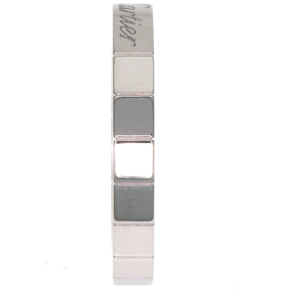 CARTIER Laniere # 51 Ring K18 White Gold Ladies [Used]