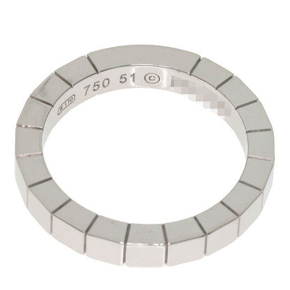 CARTIER Laniere # 51 Ring K18 White Gold Ladies [Used]
