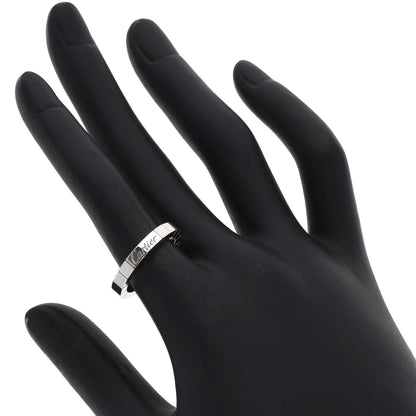 CARTIER Laniere # 51 Ring K18 White Gold Ladies [Used]