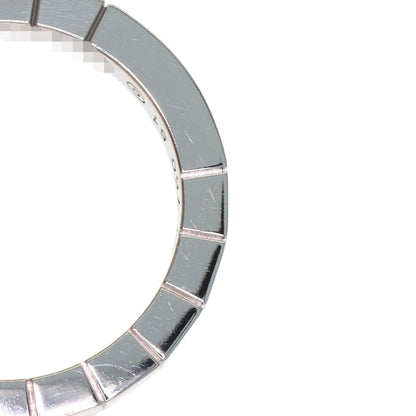 CARTIER Laniere # 51 Ring K18 White Gold Ladies [Used]