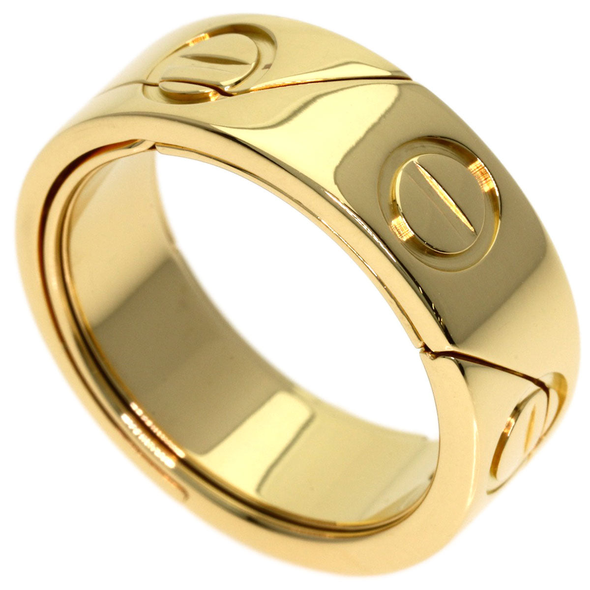 CARTIER Astro love ring # 51 Ring K18 Yellow Gold Ladies [Used]