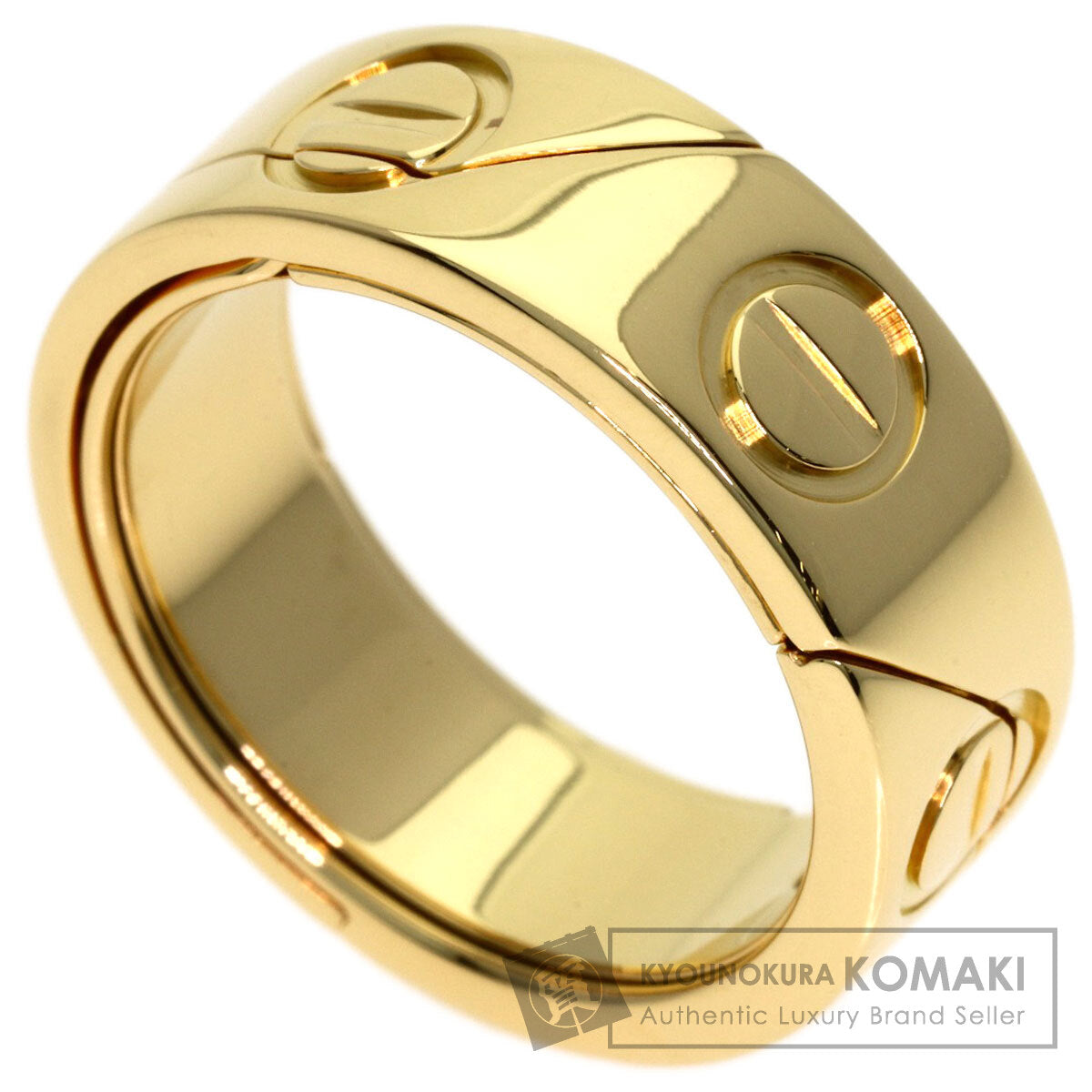 CARTIER Astro love ring # 51 Ring K18 Yellow Gold Ladies [Used]