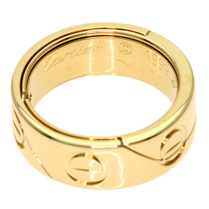 CARTIER Astro love ring # 51 Ring K18 Yellow Gold Ladies [Used]