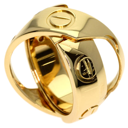 CARTIER Astro love ring # 51 Ring K18 Yellow Gold Ladies [Used]