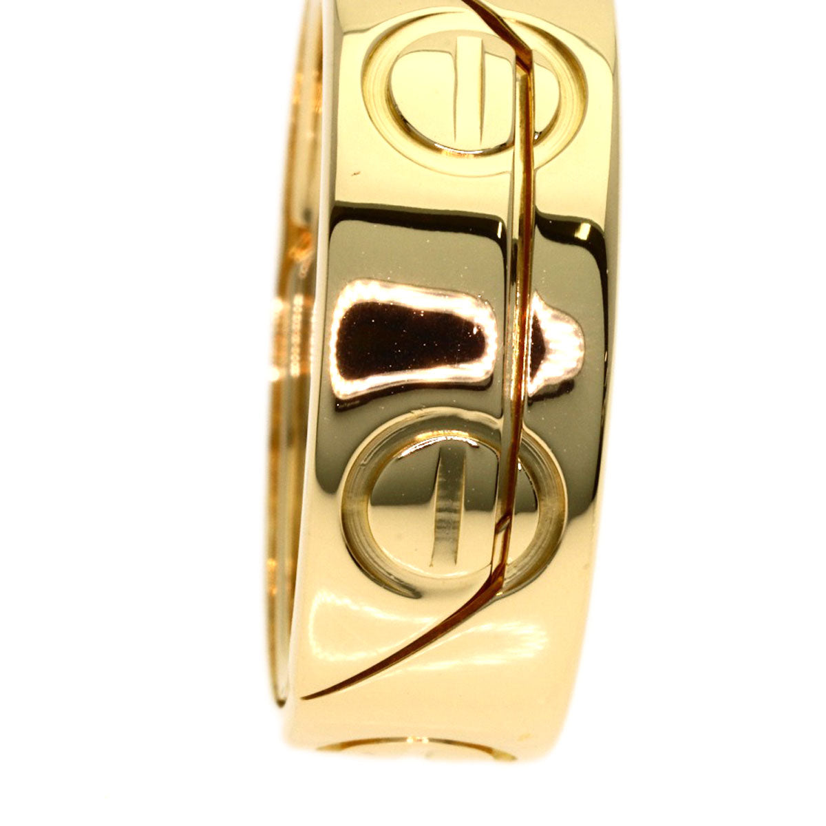 CARTIER Astro love ring # 51 Ring K18 Yellow Gold Ladies [Used]