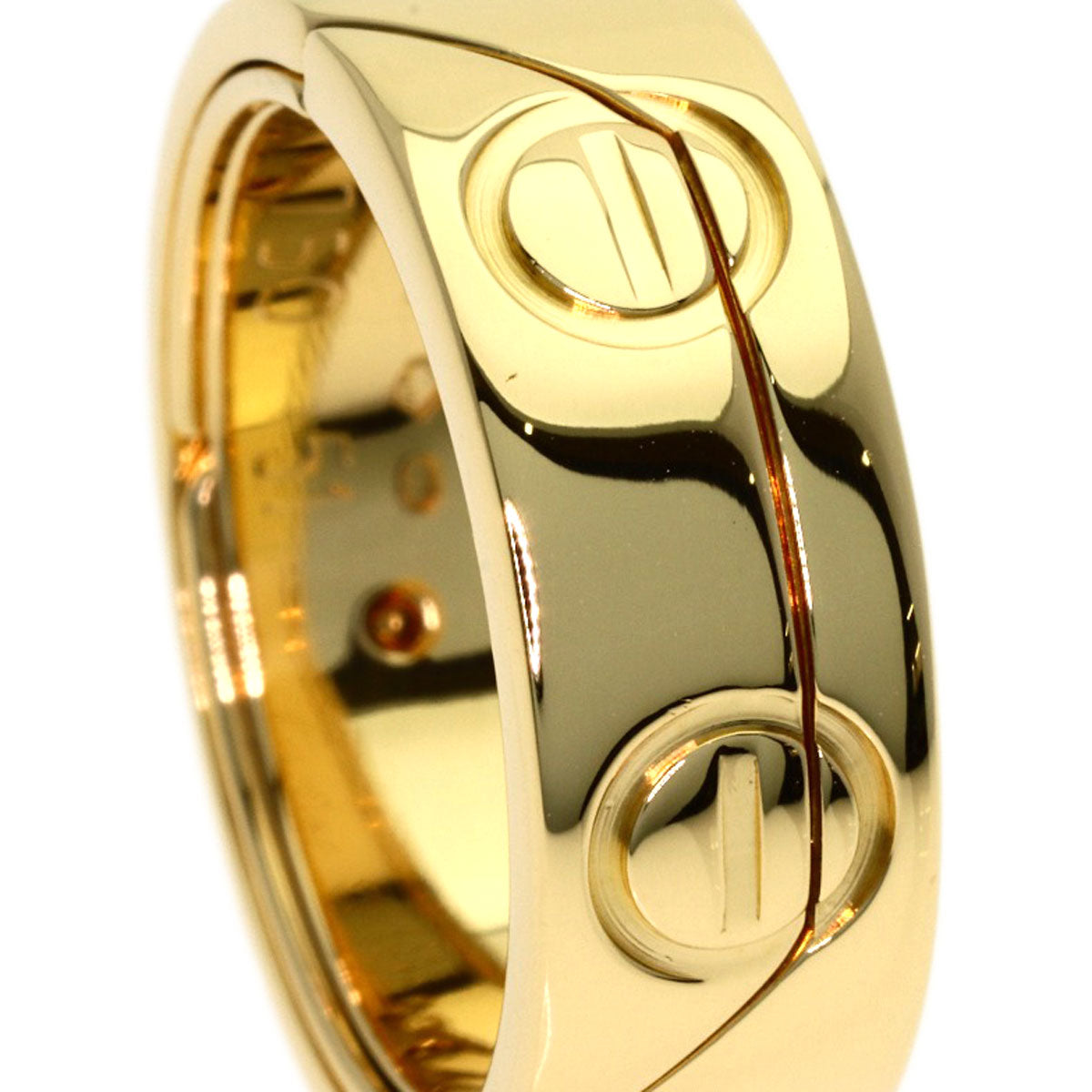 CARTIER Astro love ring # 51 Ring K18 Yellow Gold Ladies [Used]