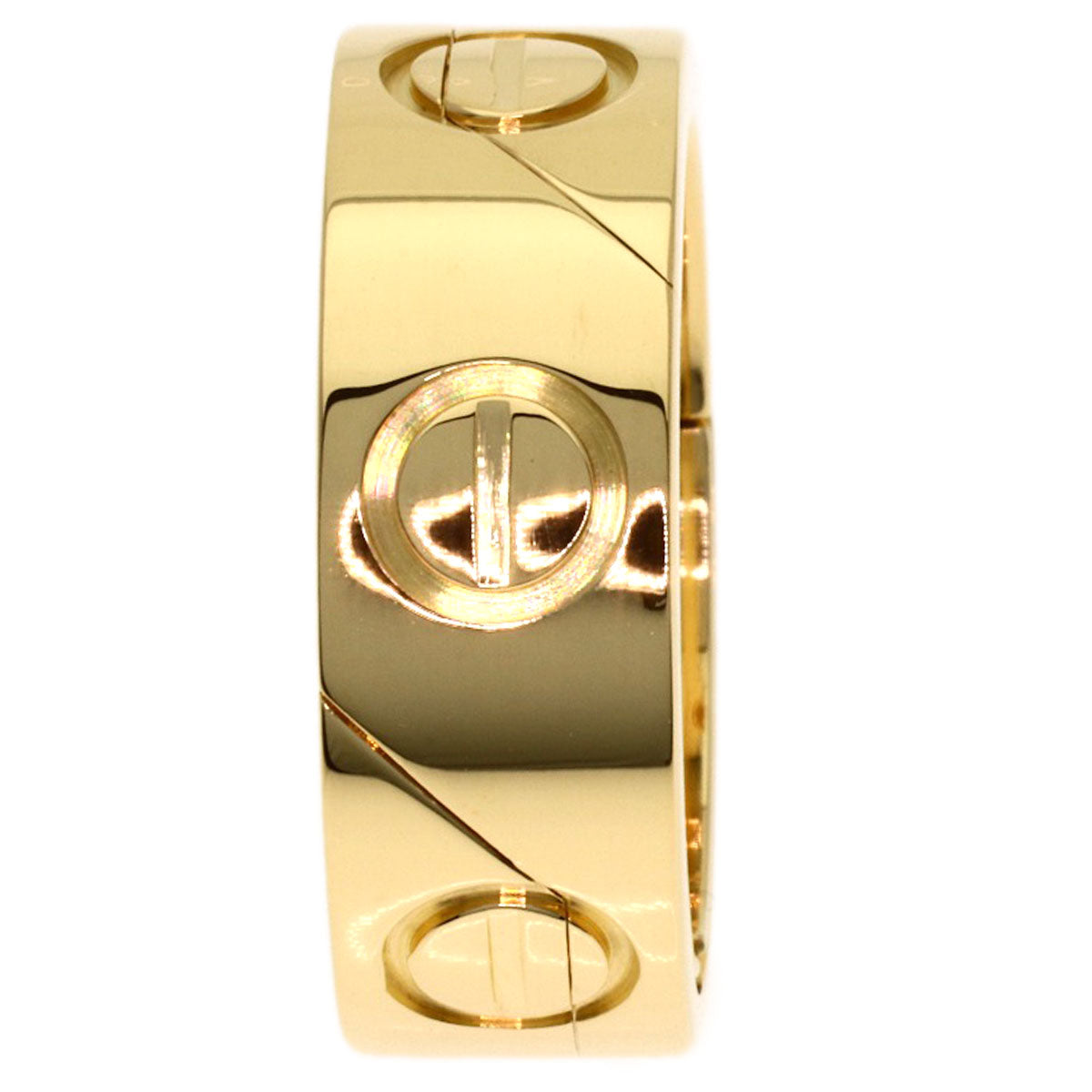 CARTIER Astro love ring # 50 Ring K18 Yellow Gold Ladies [Used]