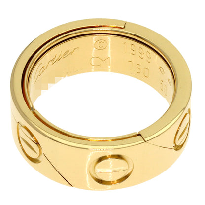 CARTIER Astro love ring # 50 Ring K18 Yellow Gold Ladies [Used]