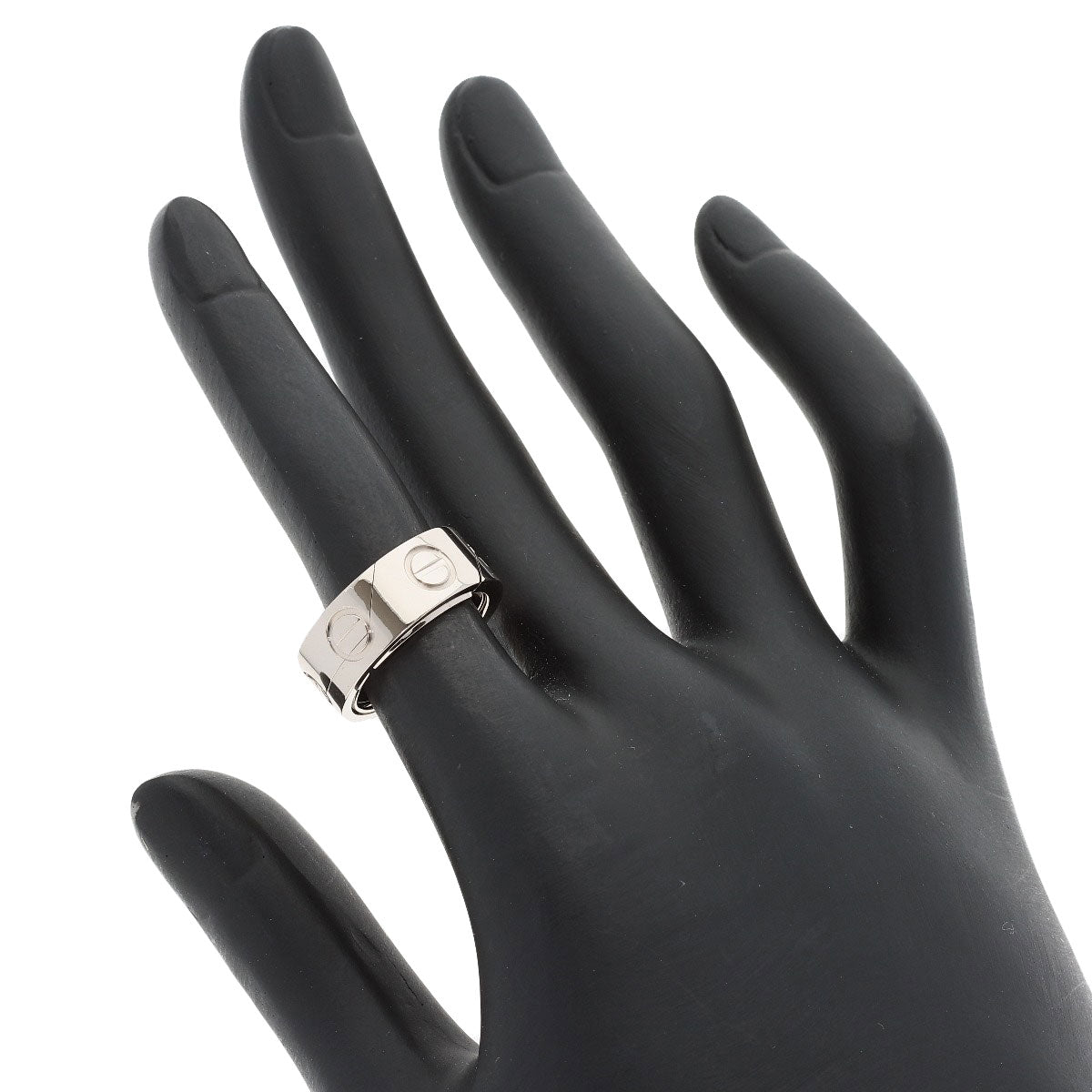 CARTIER Astrolove #48 Ring K18 White Gold Ladies [Used]