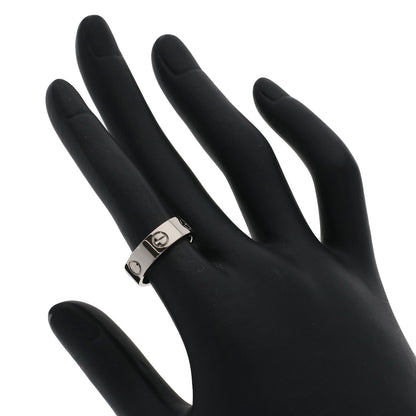 CARTIER love ring #50 Ring K18 White Gold Ladies [Used]