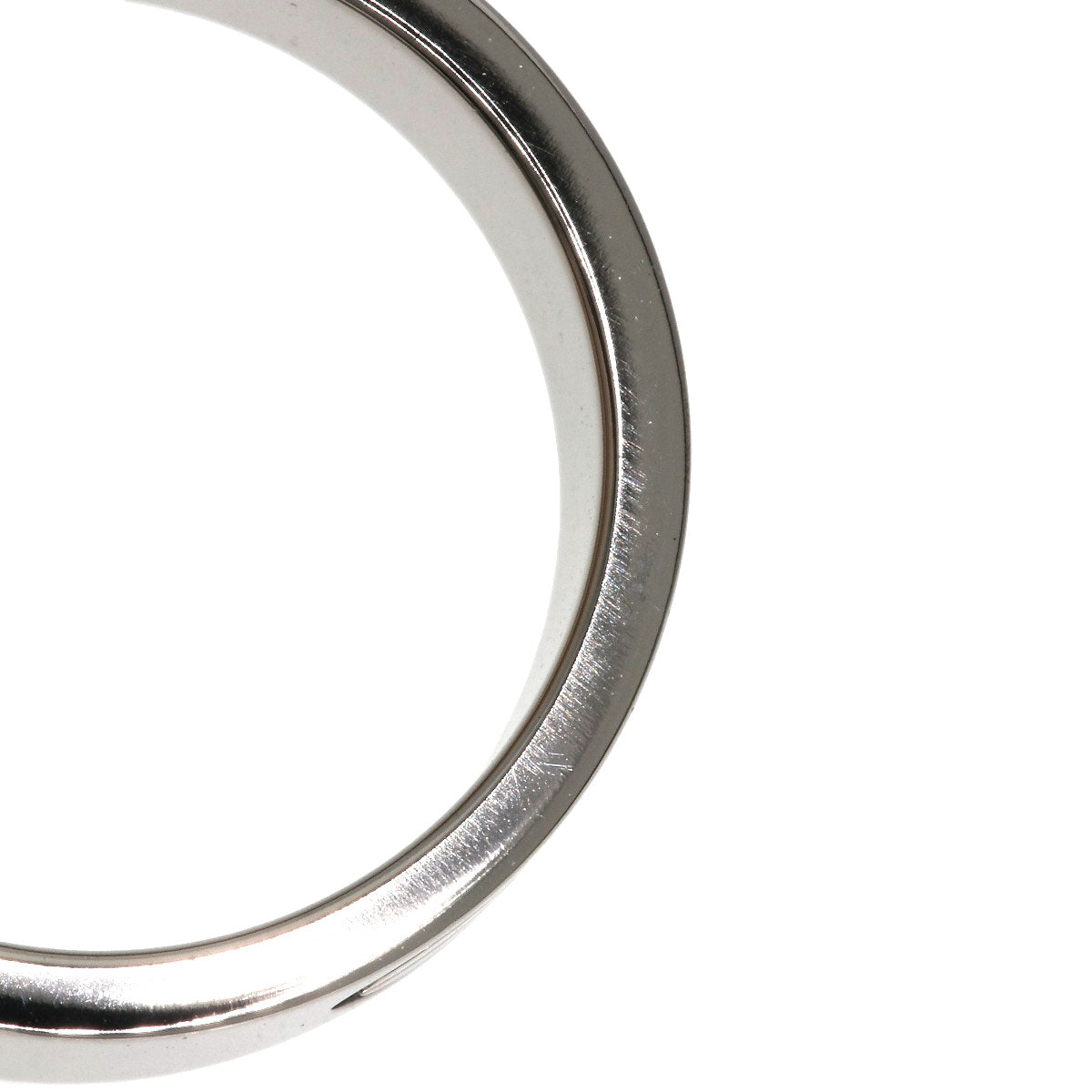 CARTIER love ring #50 Ring K18 White Gold Ladies [Used]