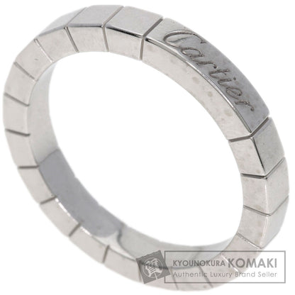CARTIER Laniere # 54 Ring K18 White Gold Ladies [Used]