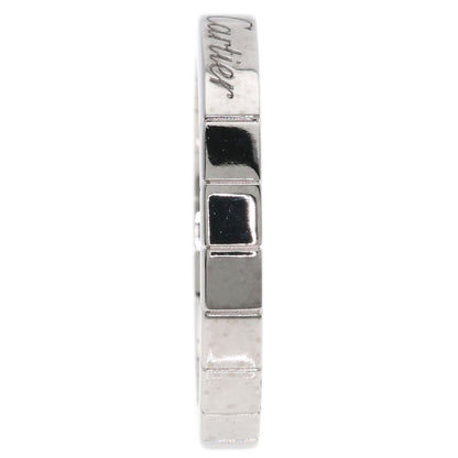 CARTIER Laniere # 54 Ring K18 White Gold Ladies [Used]